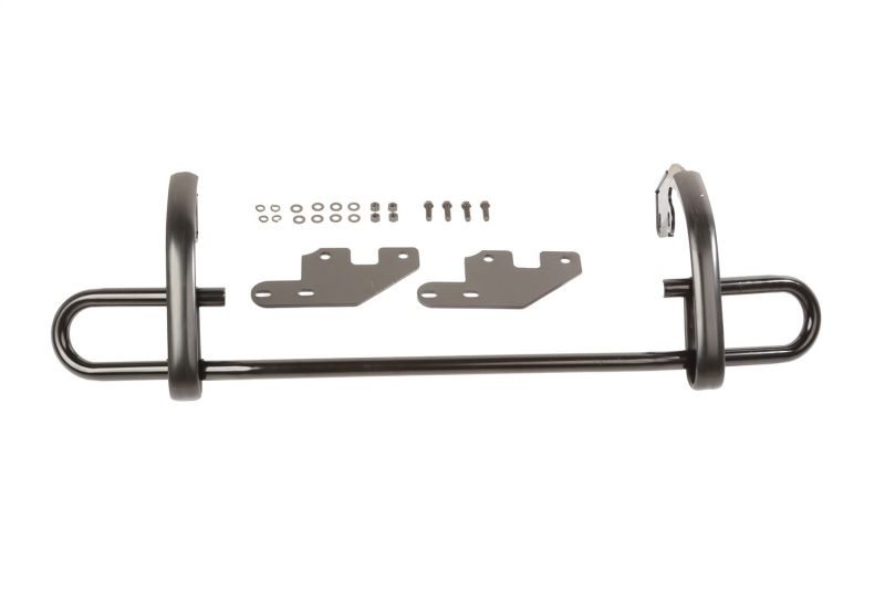 Jeep Wrangler Bumper Guard - Rear - Rugged Ridge - Double Tube - Black - `15-`17